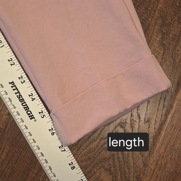 J. Jill Pink Pull on Pants Size 10 Premium bistretch Crop Length - Picture 7 of 11